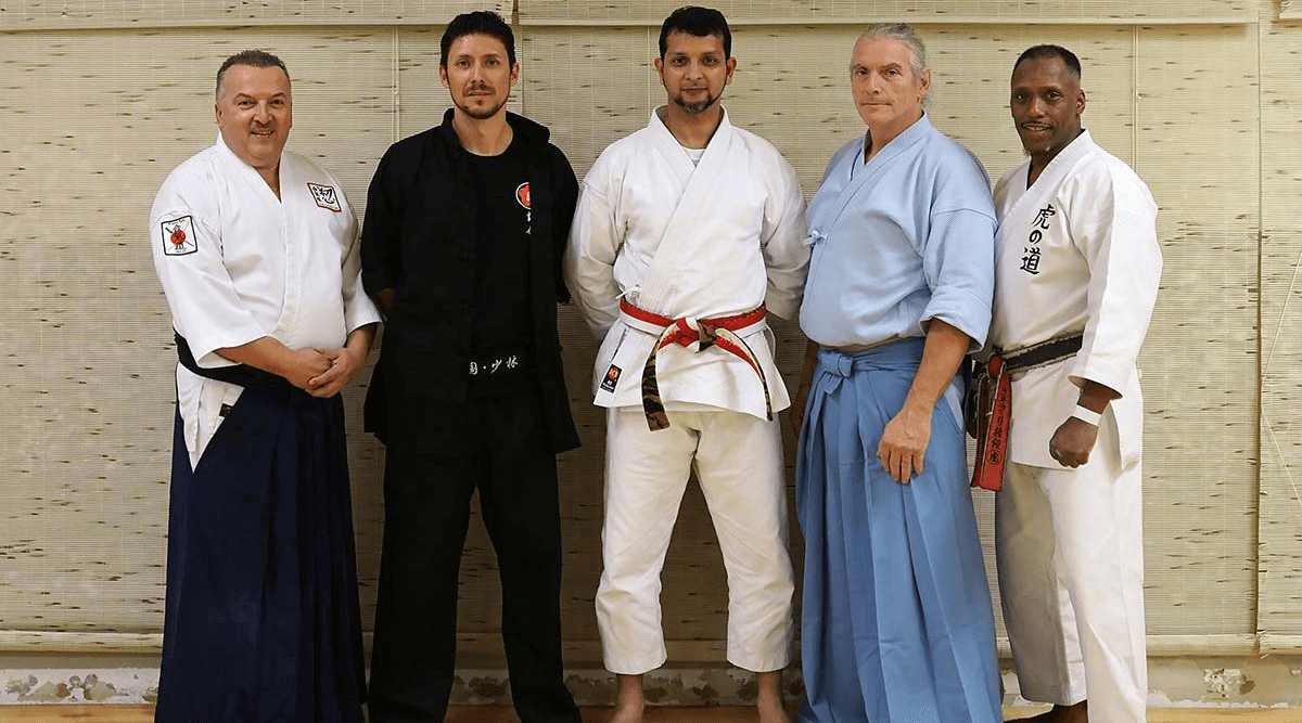 With Dojo Instructors