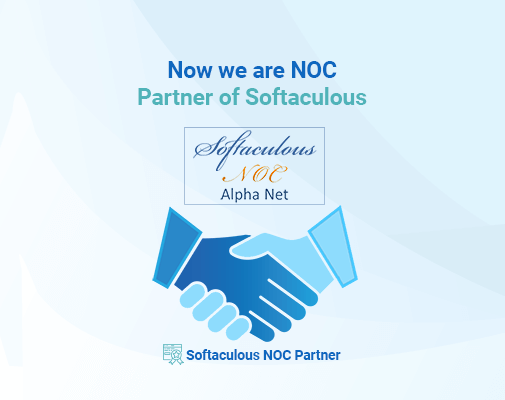 জনপ্রিয় Auto - installer Softaculous এর Certified NOC Partnership অর্জন করলো আলফা নেট !